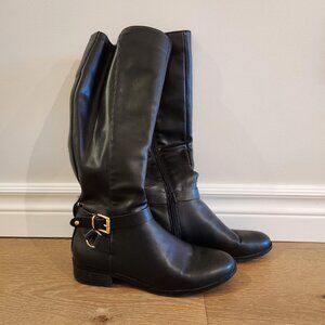 Aldo Riding Boots Black Size 6